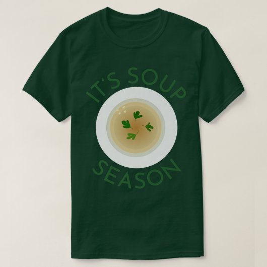 Soup Season Cute Soup Bowl Food Cooking Chief Fall T-Shirt (Design vorne)