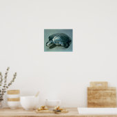Soup terrine in Form einer Schildkröte in den 1790 Poster (Küche)