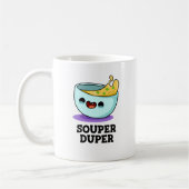 Souper Duper Funny Soup Pup Kaffeetasse (Links)