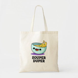 Souper Duper Funny Soup Pup Tragetasche
