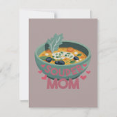 Souper-Mama Mitteilungskarte (Vorderseite)