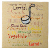 Soups Graffiti Fliese (Vorderseite)