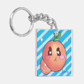 Sour Angry Orange Fruit Schlüsselanhänger (Vorderseite links)