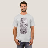 Sour Cherry Tree Schwarz-Weiß T-Shirt (Vorne ganz)