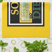 SOUR DIESEL HANDTUCH (Gefaltet)