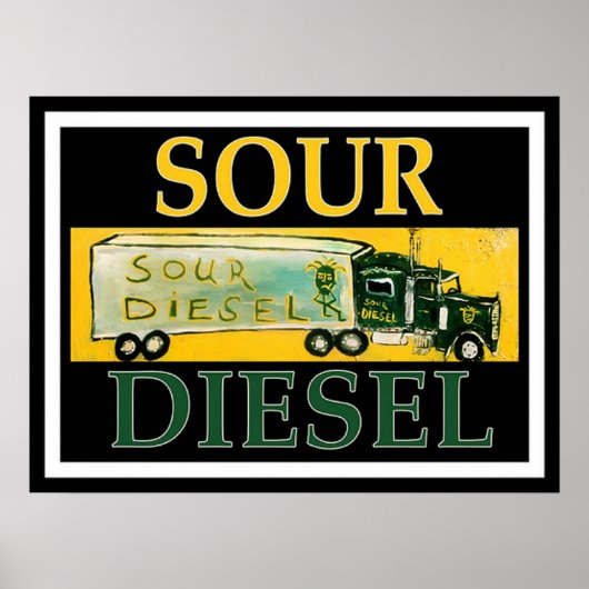SOUR DIESEL POSTER (Vorne)