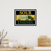 SOUR DIESEL POSTER (Küche)