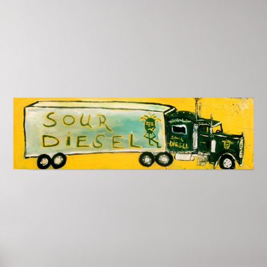 SOUR DIESEL POSTER (Vorne)