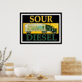 SOUR DIESEL POSTER (Küche)