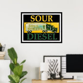 SOUR DIESEL POSTER (Heimbüro)