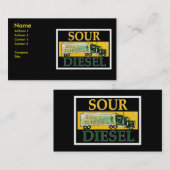 SOUR DIESEL VISITENKARTE (Vorne/Hinten)