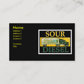 SOUR DIESEL VISITENKARTE
