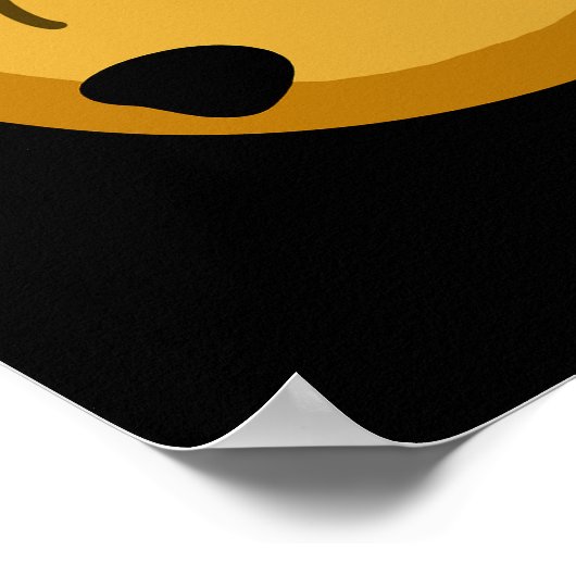 Sour Dough Funny Baking Pub Dark BG Poster (Ecke)