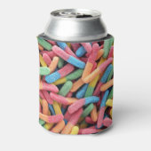 Sour Gummy Worms Dosenkühler (Kanne Rückseite)