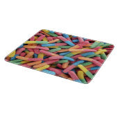 Sour Gummy Worms Schneidebrett (Ecke)