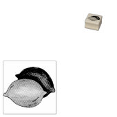 Sour Lemon Limon Citrus Frucht Gummistempel (Stempel)