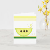 Sour Lemon Notecard Karte (Gelbe Blume)
