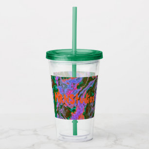 Sour Marble Acrylic Tumbler Acryltrinkbecher