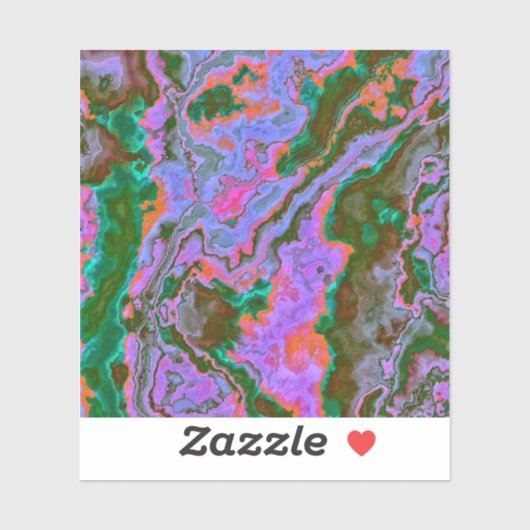 Sour Marble Aufkleber (Blatt)