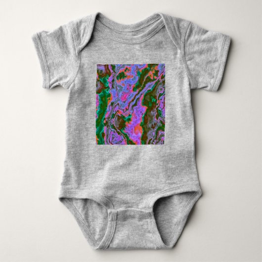Sour Marble Baby Bodysuit Baby Strampler (Vorderseite)