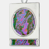 Sour Marble Banner-Ornament Silber (Links)