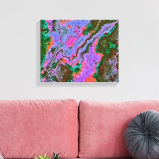 Sour Marble Canvas Print Leinwanddruck (Insitu (Wohnzimmer))