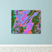 Sour Marble Canvas Print Leinwanddruck (Insitu (Holzboden))