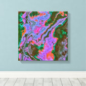 Sour Marble Canvas Print Leinwanddruck (Insitu (Holzboden))