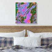 Sour Marble Canvas Print Leinwanddruck (Insitu (Schlafzimmer))
