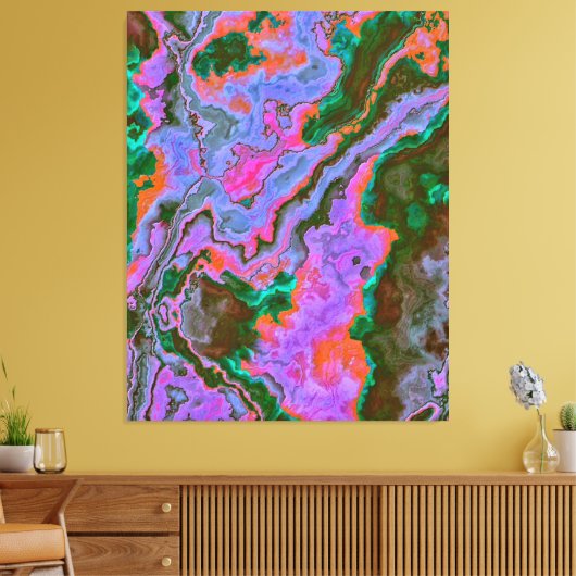 Sour Marble Canvas Print Leinwanddruck (Insitu (Wohnzimmer))