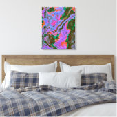 Sour Marble Canvas Print Leinwanddruck (Insitu (Schlafzimmer))