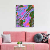 Sour Marble Canvas Print Leinwanddruck (Insitu (Wohnzimmer))