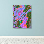 Sour Marble Canvas Print Leinwanddruck (Insitu (Holzboden))
