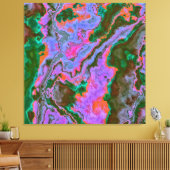 Sour Marble Canvas Print Leinwanddruck (Insitu (Wohnzimmer))
