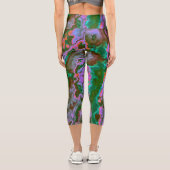 Sour Marble Capri Leggings (Rückseite)