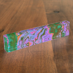 Sour Marble Desk Name Plate Namensplakette