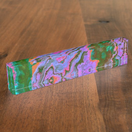 Sour Marble Desk Name Plate Namensplakette (Seite)