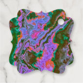 Sour Marble Favor Tags Geschenkanhänger (Rückseite)