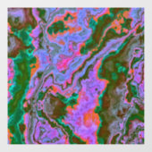 Sour Marble Fensteraufkleber (Blatt)