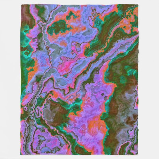 Sour Marble Fleece Blanket (Vorderseite)