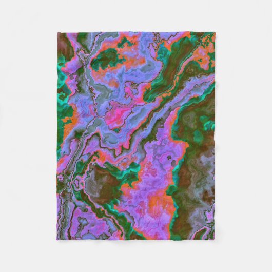 Sour Marble Fleece Blanket (Vorderseite)