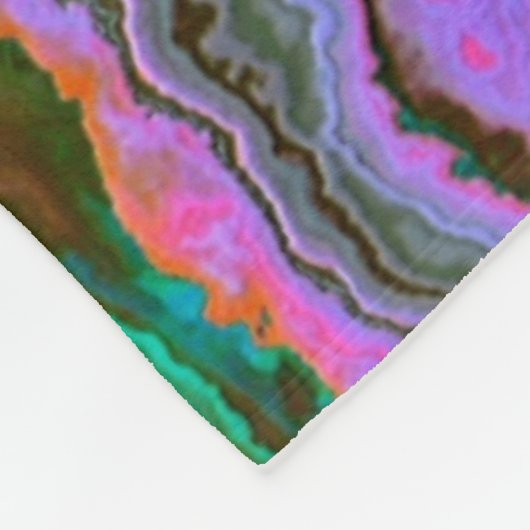 Sour Marble Fleecedecke (Ecke)