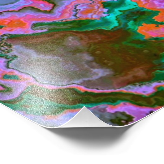 Sour Marble Foto Print (Ecke)