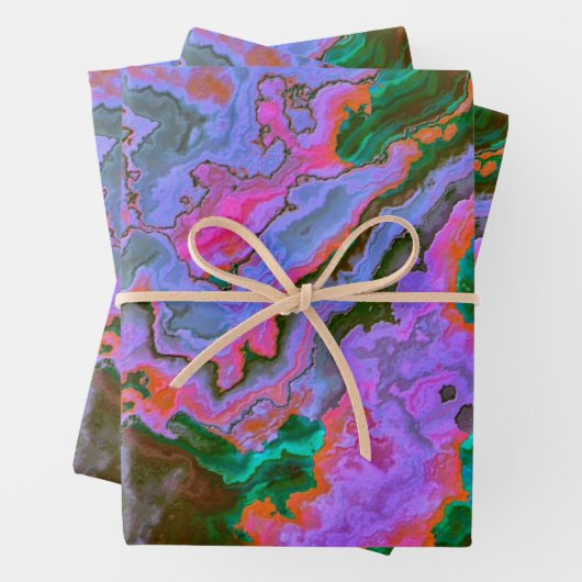 Sour Marble Geschenkpapier Set (Beispiel)