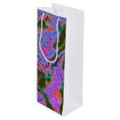 Sour Marble Geschenktüte Für Weinflaschen (Vorderseite Schrägansicht)