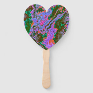 Sour Marble Hand Fan Fächer
