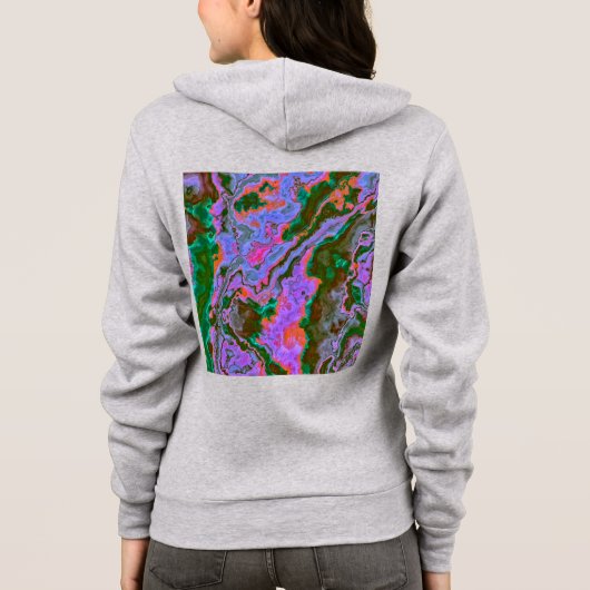 Sour Marble Hoodie (Rückseite)