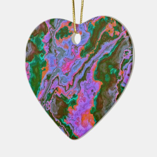 Sour Marble Keramik Ornament (Links)