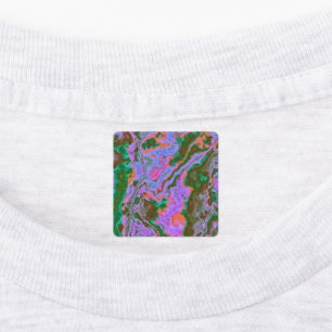 Sour Marble Labels Etiketten