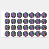 Sour Marble Labels Etiketten (Blatt)